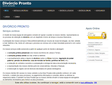 Tablet Screenshot of divorcio-pronto.com